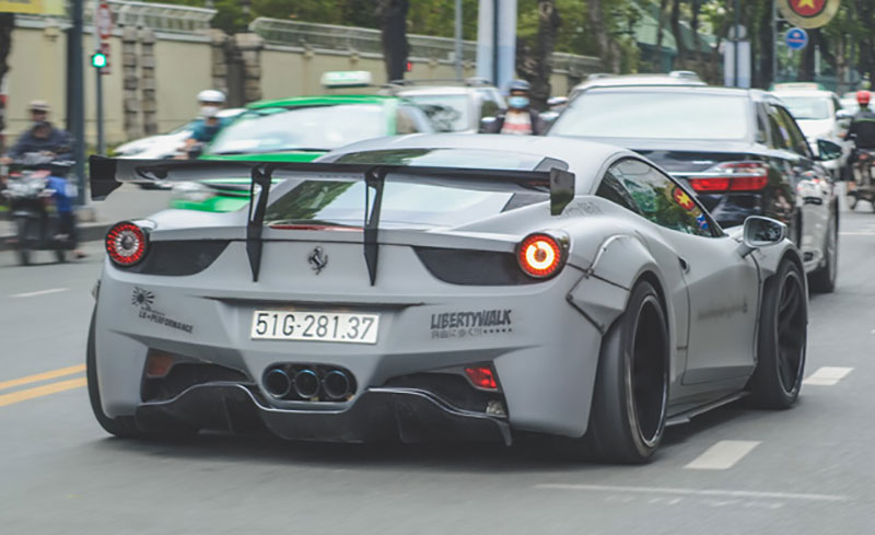 Những mẫu siêu xe độ đình đám tại Việt Nam trong năm 2017